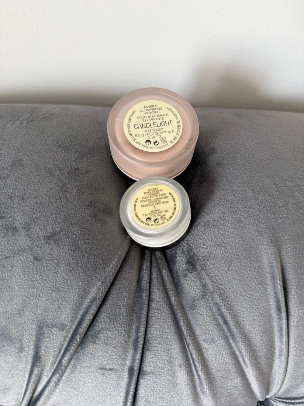 Laura Mercier Candleglow Illuminating Powder & Secret Brightening Powder Duo